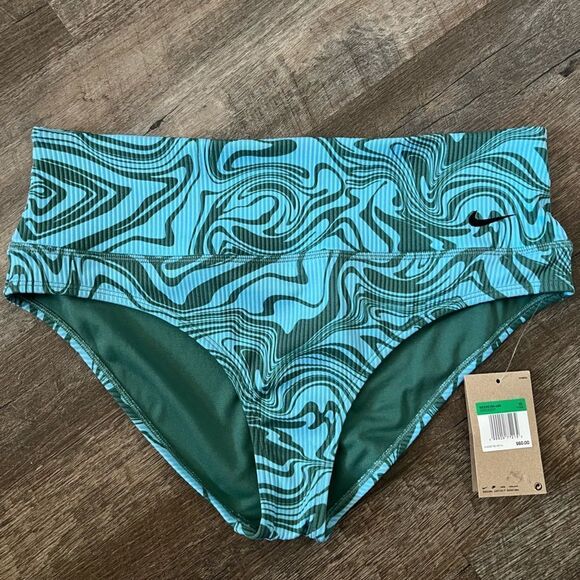 Nike Swirl High Waisted Bottom- Size XL - Picture 1 of 5